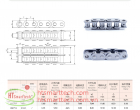 Bushing Chain (Bushing w Oil Hole) | Xích Ống Lót (Ống Lót Có Lỗ Dầu)