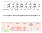 Feed Conveying Chains | Xích Vận Chuyển Thức Ăn Chăn Nuôi