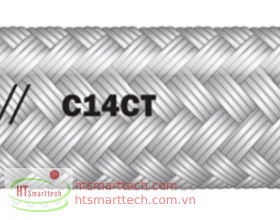 C14CT PTFE HOSE - SAE 100R14 TYPE B - CONDUCTIVE
