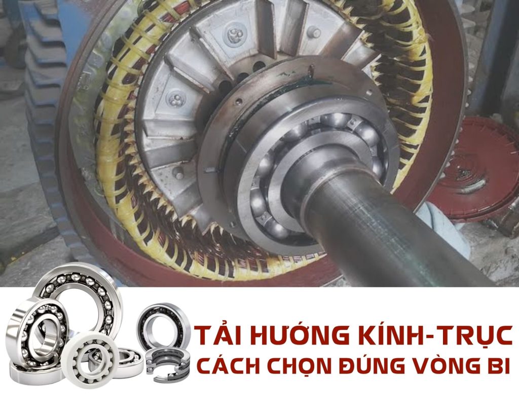 TẢI HƯỚNG KÍNH – HƯỚNG TRỤC: CÁCH CHỌN ĐÚNG VÒNG BI